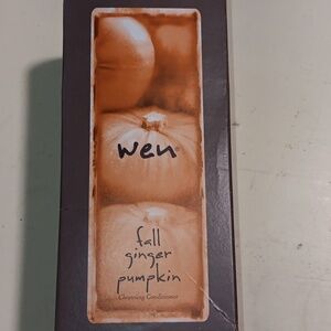 WEN. 16 flo oz fall ginger  pumpkin  cleaning  conditioner